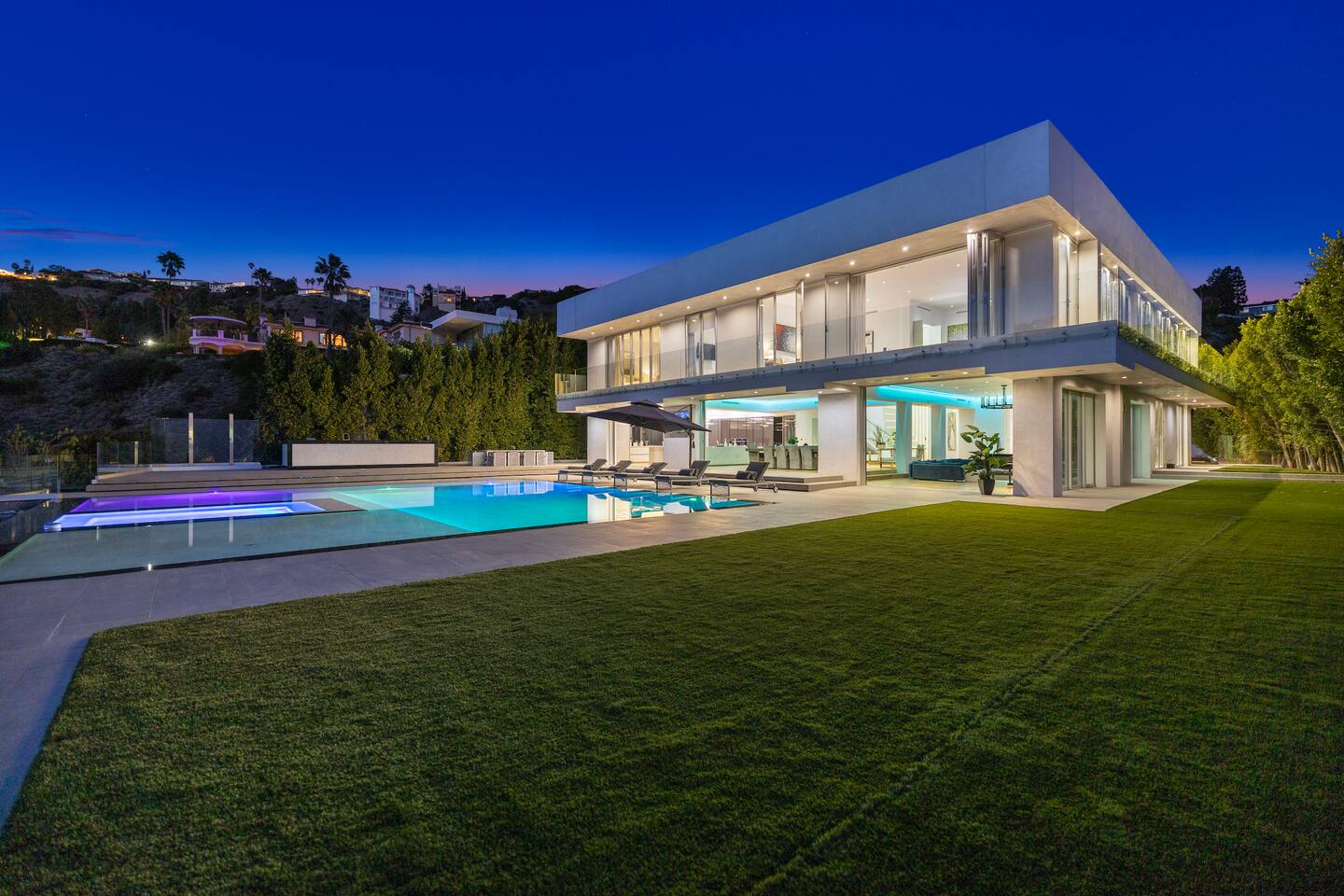 Mount Olympus Modern Glass Mansion