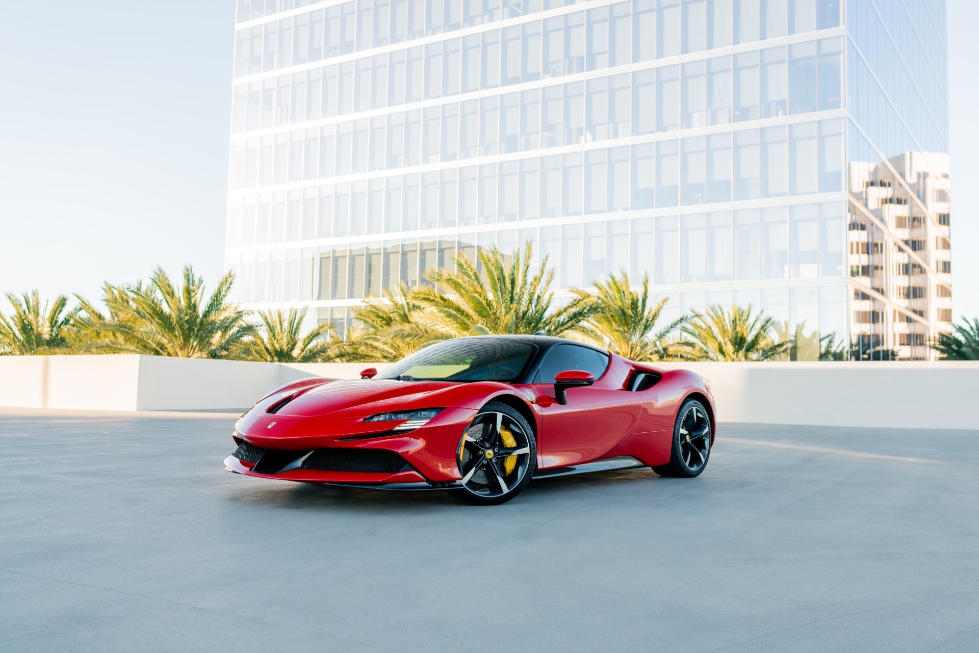 SF90 Stradale Red - Black Interior