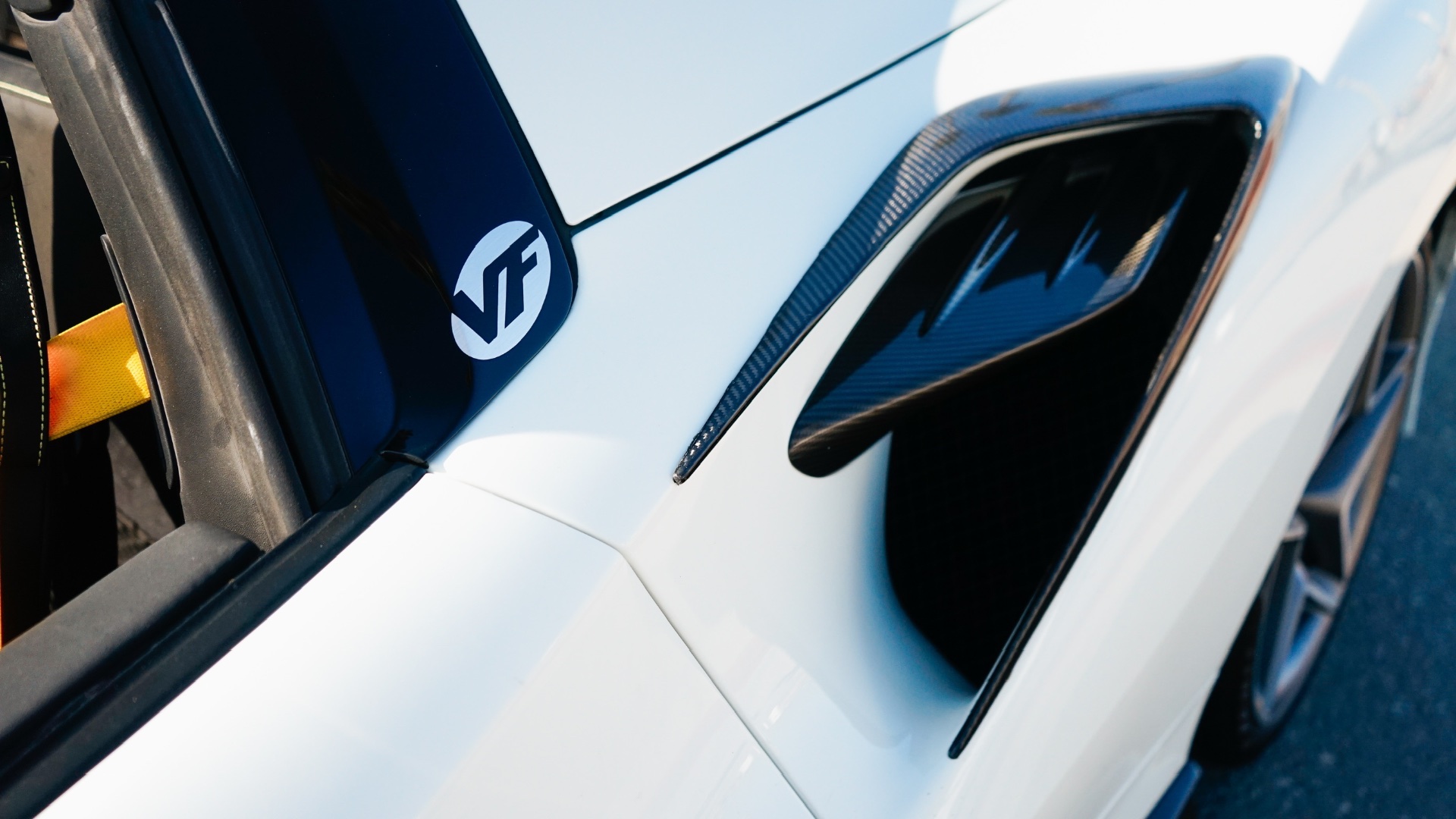 F8 Spyder White- Black Interior - Image 8