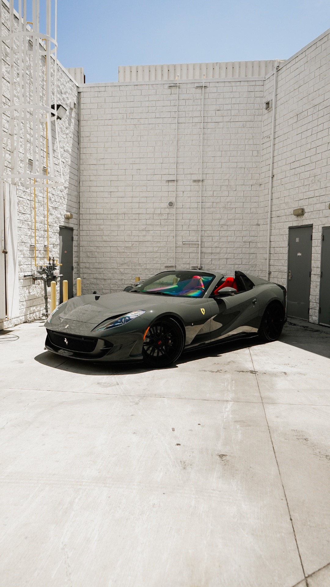 812 GTS Grey - Red Interior - Image 7