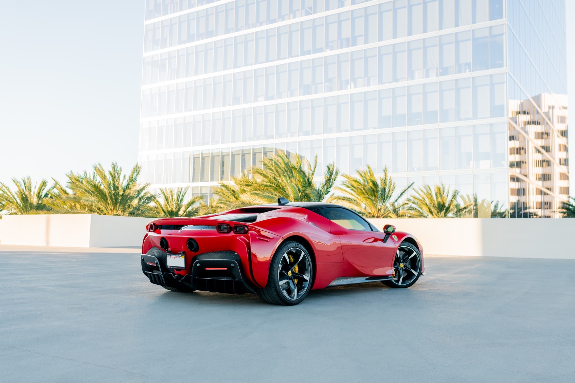 SF90 Stradale Red - Black Interior - Image 9