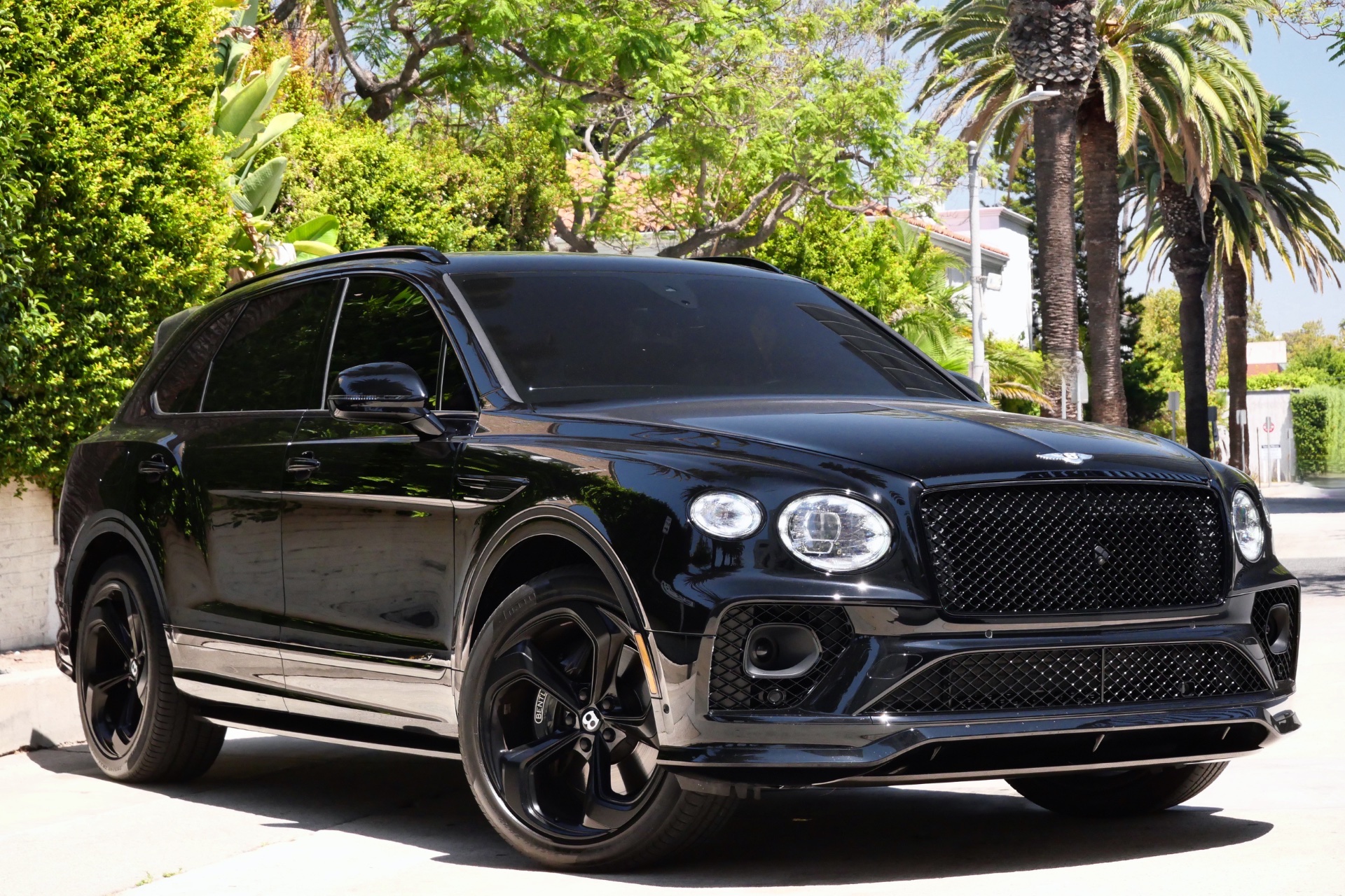 Bentayga Black - Black Interior